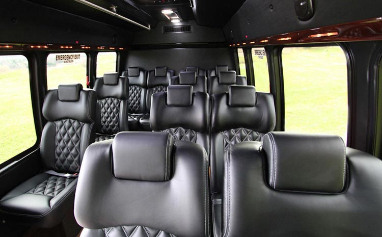 Mercedes Benz 12 мест салон